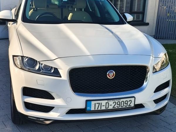 Jaguar F-Pace SUV, Diesel, 2017, White