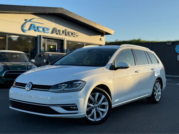 Volkswagen Golf Estate, Petrol, 2017, White