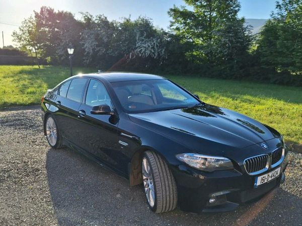 BMW 5-Series Saloon, Diesel, 2015, Black