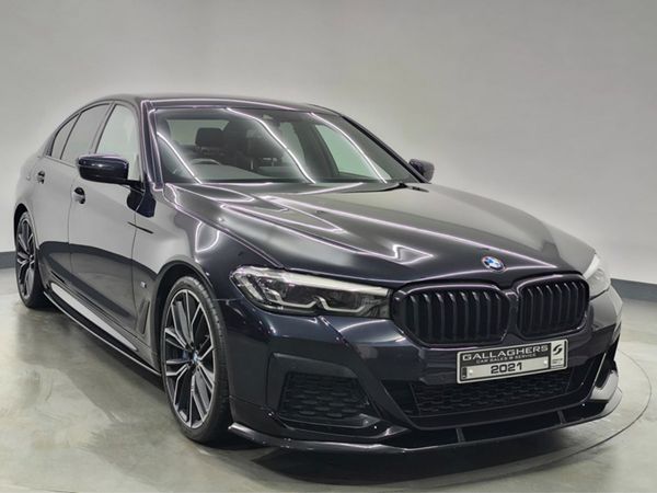 BMW 5-Series Saloon, Diesel, 2021, Black