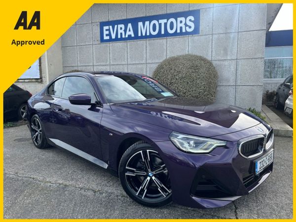 BMW 2-Series Coupe, Petrol, 2023, Purple