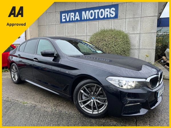 BMW 5-Series Saloon, Diesel, 2018, Black