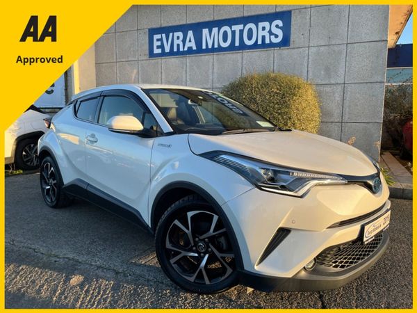 Toyota C-HR SUV, Petrol Hybrid, 2019, White