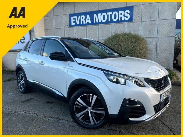 Peugeot 3008 MPV, Petrol, 2017, White