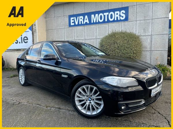 BMW 5-Series Saloon, Diesel, 2016, Black