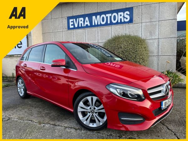 Mercedes-Benz B-Class MPV, Petrol, 2018, Red