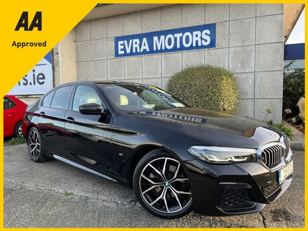 BMW 5-Series Saloon, Diesel, 2022, Black