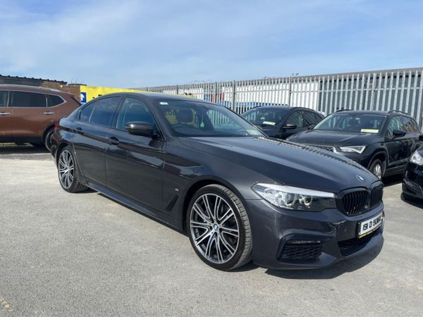 BMW 5-Series Saloon, Hybrid, 2019, Grey