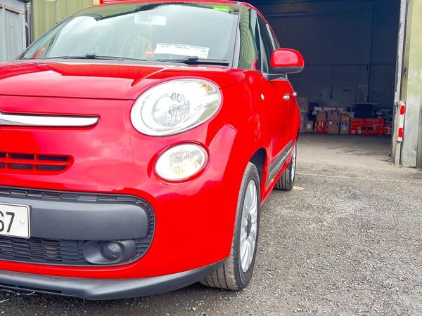 Fiat 500L MPV, Diesel, 2014, Red