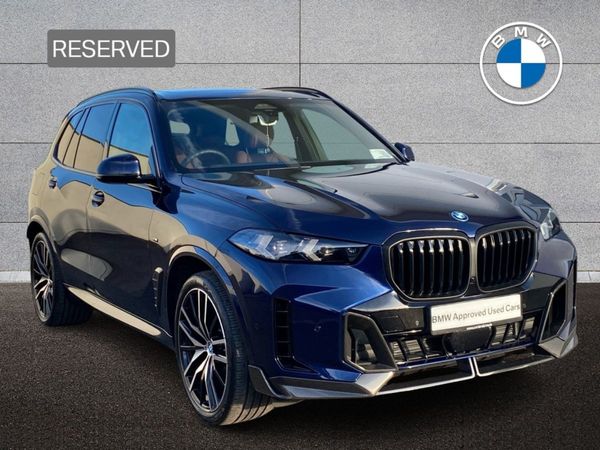 BMW X5 SUV, Petrol Plug-in Hybrid, 2025, Blue