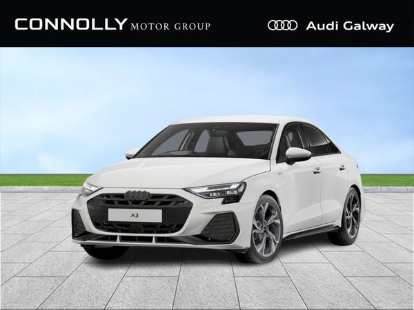 Audi A3 Saloon, Petrol, 2025, White