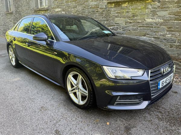 Audi A4 Saloon, Diesel, 2016, Blue