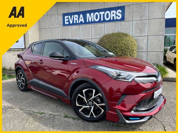 Toyota C-HR SUV, Petrol Hybrid, 2018, Red