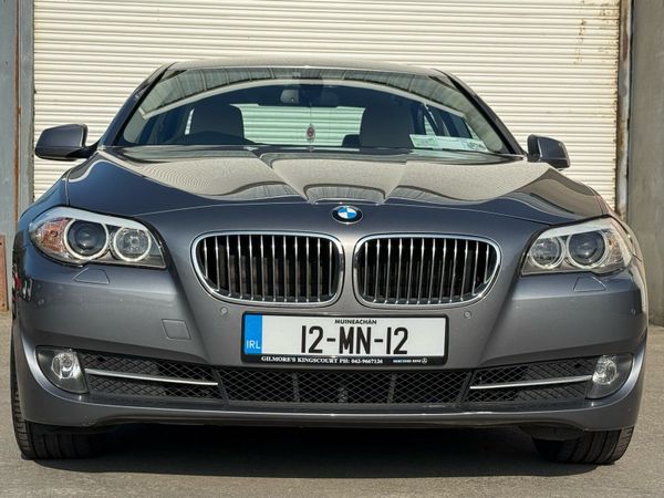 BMW 5-Series Saloon, Diesel, 2012, Grey