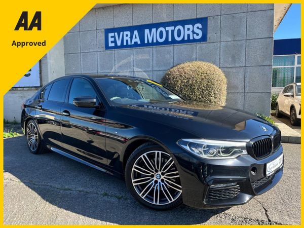 BMW 5-Series Saloon, Diesel, 2017, Black