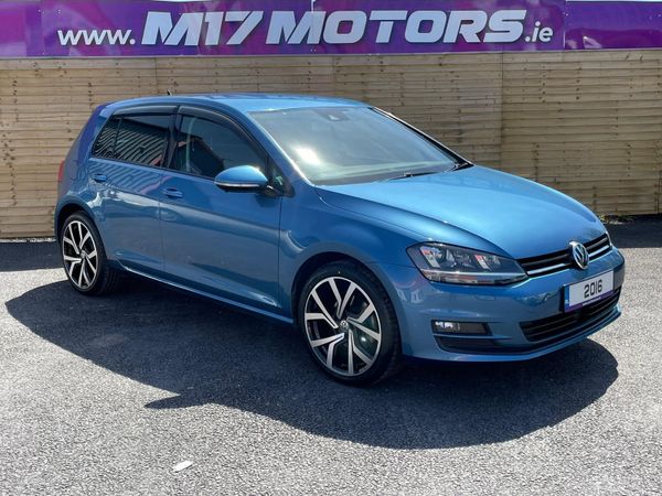 Volkswagen Golf Hatchback, Petrol, 2016, Blue