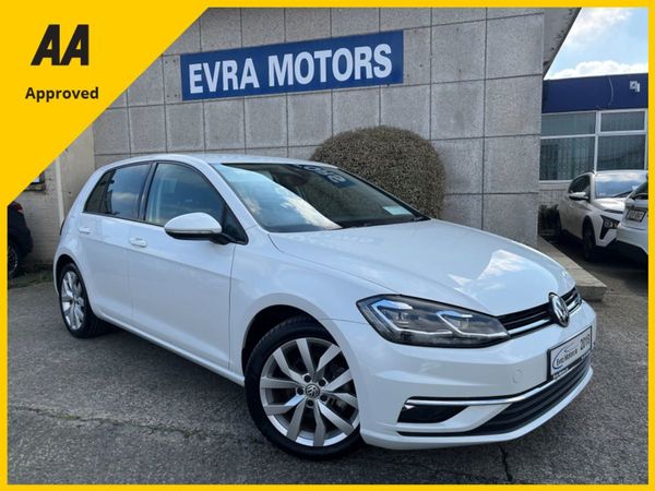 Volkswagen Golf Hatchback, Petrol, 2018, White