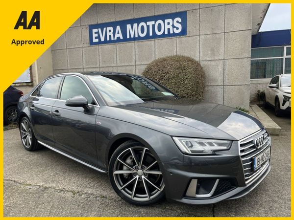 Audi A4 Saloon, Petrol, 2019, Grey