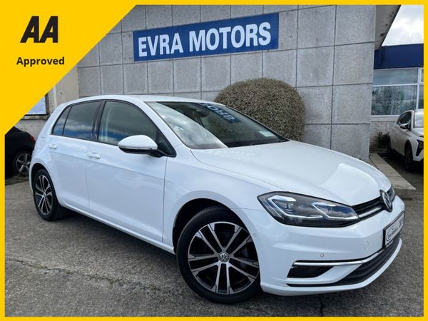 Volkswagen Golf Hatchback, Diesel, 2019, White