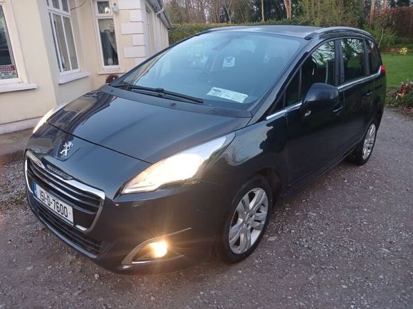 Peugeot 5008 MPV, Diesel, 2015, Blue