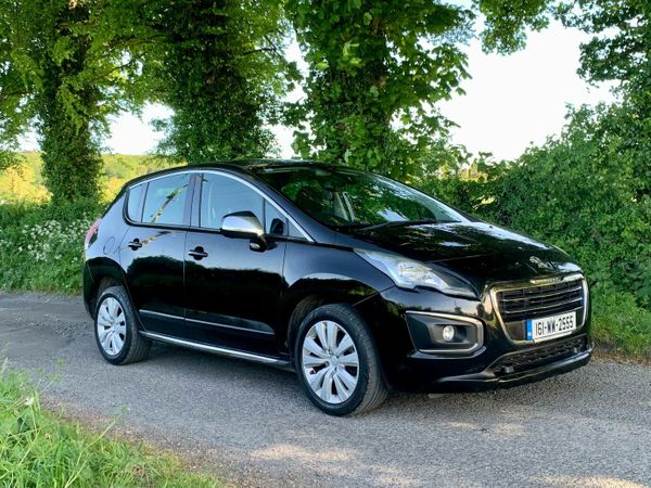 Peugeot 3008 SUV, Diesel, 2016, Black
