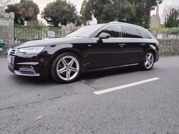 Audi A4 Estate, Petrol, 2018, Black
