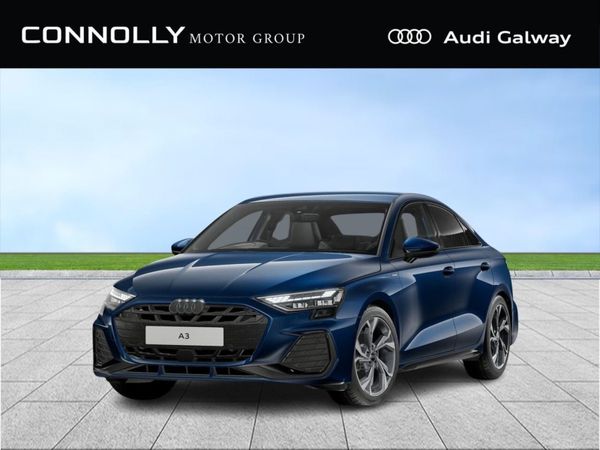 Audi A3 Saloon, Petrol, 2025, Blue