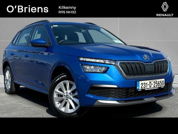 Skoda Kamiq Hatchback, Petrol, 2023, Blue