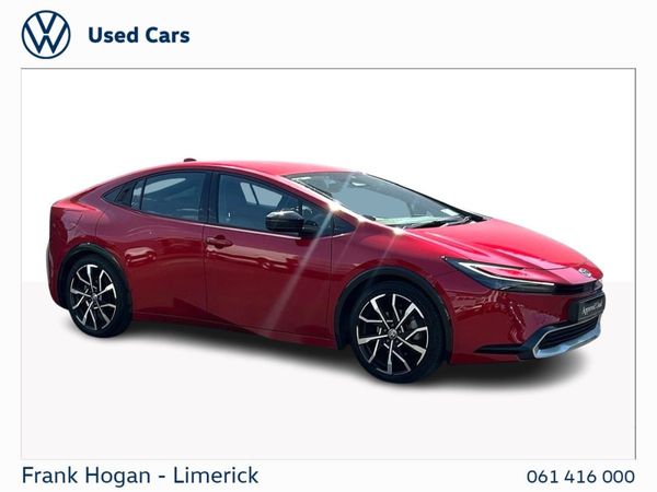 Toyota Prius Hatchback, Petrol Hybrid, 2023, Red