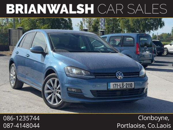 Volkswagen Golf Hatchback, Petrol, 2017, Blue