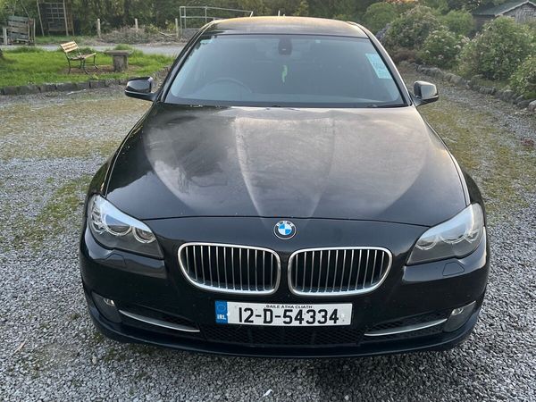 BMW 5-Series Saloon, Diesel, 2012, Black