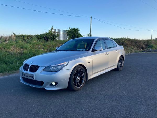 BMW 5-Series Saloon, Diesel, 2008, Silver
