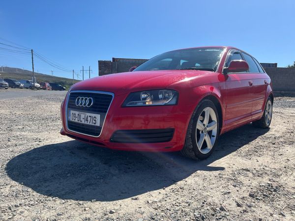 Audi A3 Hatchback, Diesel, 2009, Red