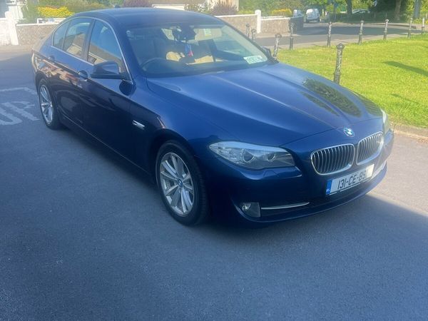 BMW 5-Series Saloon, Diesel, 2013, Blue