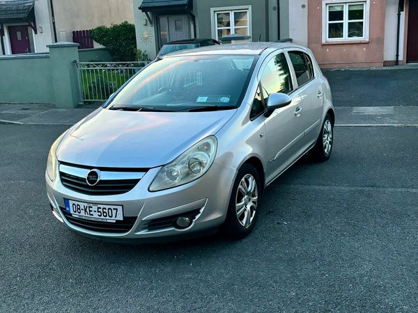 Opel Corsa Hatchback, Petrol, 2008, Silver