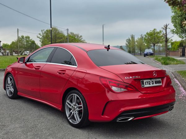 Mercedes-Benz CLA Saloon, Diesel, 2017, Red