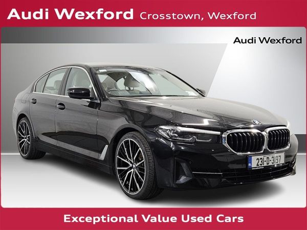 BMW 5-Series Saloon, Diesel, 2023, Black