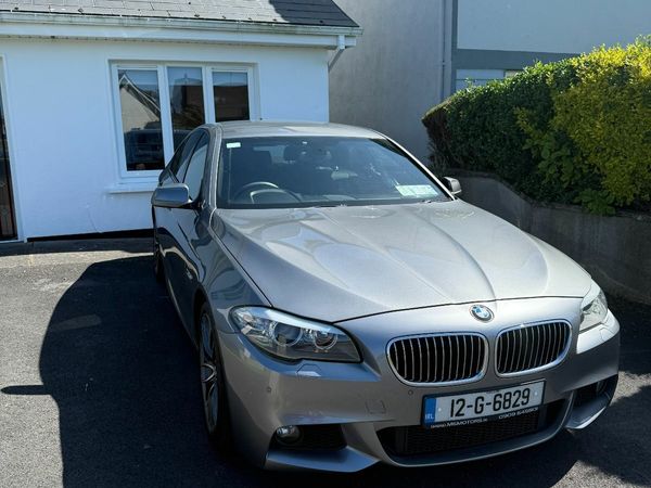 BMW 5-Series Saloon, Diesel, 2012, Grey