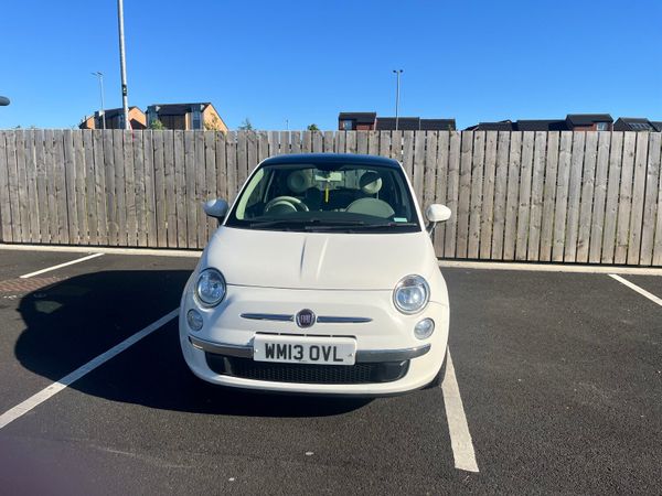 Fiat 500 Hatchback, Petrol, 2013, White
