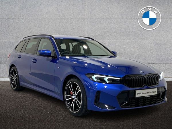 BMW 3-Series Estate, Petrol Plug-in Hybrid, 2023, Blue