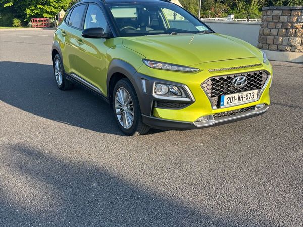 Hyundai KONA MPV, Petrol, 2020, Green