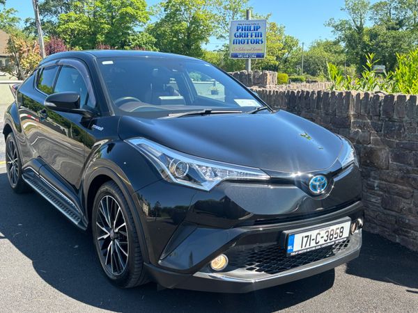 Toyota C-HR Hatchback, Petrol Hybrid, 2017, Black