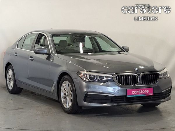 BMW 5-Series Saloon, Diesel, 2018, Blue