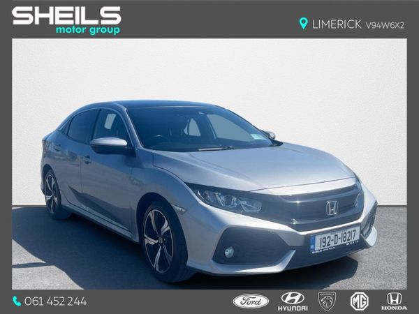 Honda Civic Hatchback, Petrol, 2019, Grey