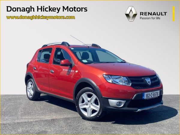 Dacia Sandero Stepway Hatchback, Diesel, 2016, Red