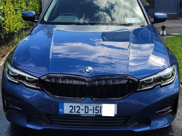 BMW 3-Series Saloon, Diesel, 2021, Blue