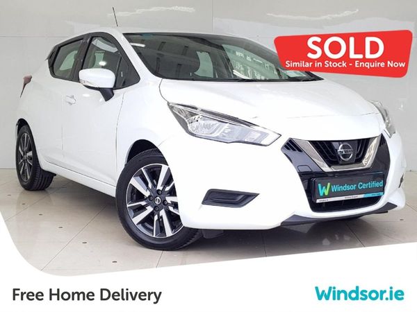 Nissan Micra Hatchback, Petrol, 2019, White