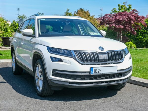Skoda Kodiaq SUV, Petrol, 2018, White