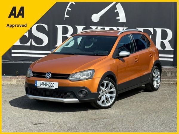 Volkswagen Polo Hatchback, Petrol, 2014, Orange