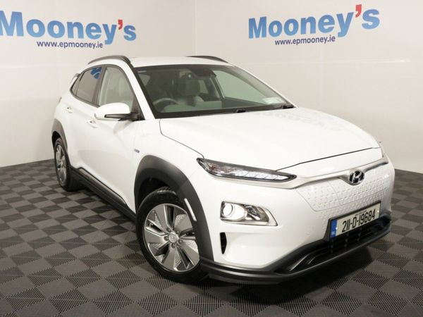 Hyundai KONA Crossover, Electric, 2021, White